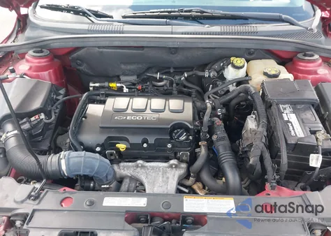 2014 Chevrolet Cruze 1Lt Auto z USA, uszkodzony, nr VIN 1G1PC5SB6E7246477